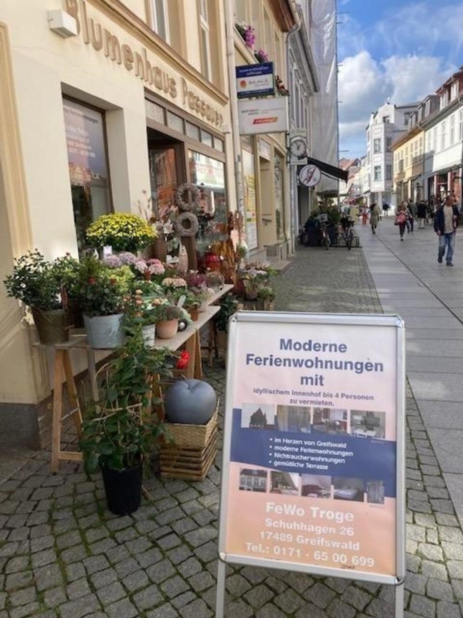 Ferienwohnung Troge In Greifswald Exterior foto
